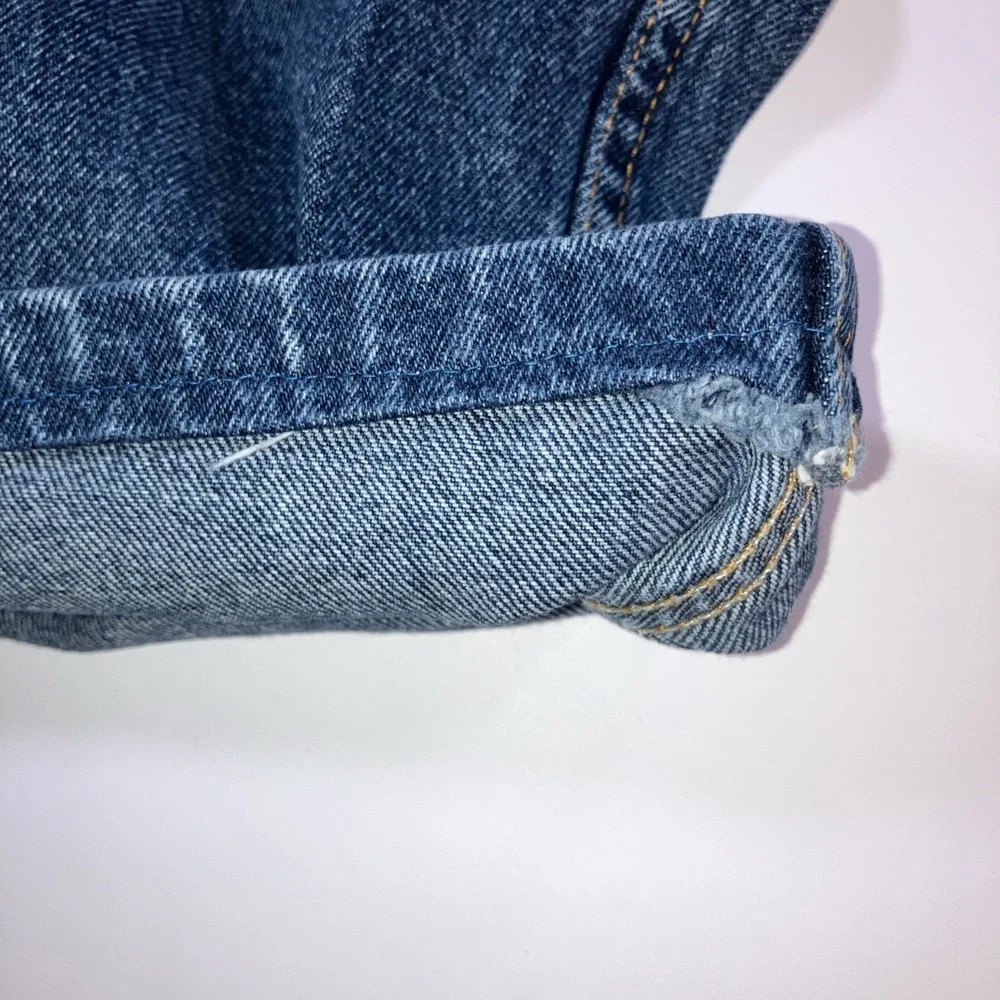 Vintage Levi's 505 Jeans Mens 38x32 Hemmed 36x29 Orange Tab USA Made 90s Y2K